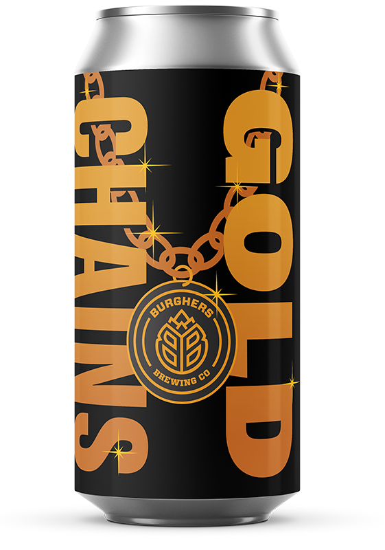 Burghers Custom Beer Can