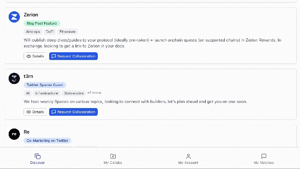 Screenshot of Crypto Agency Finder