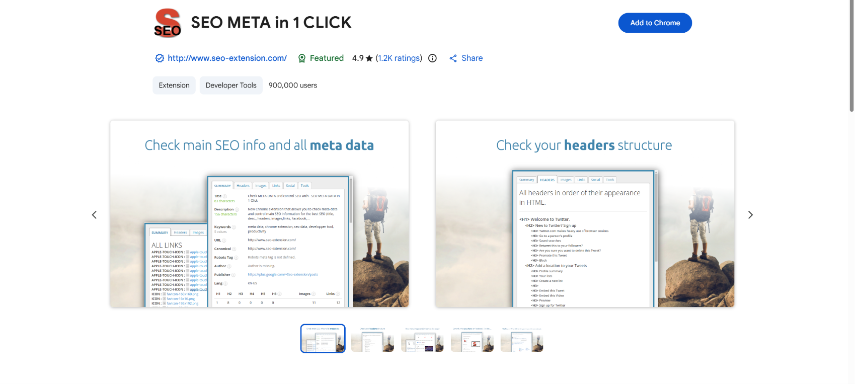 seo meta in 1 click