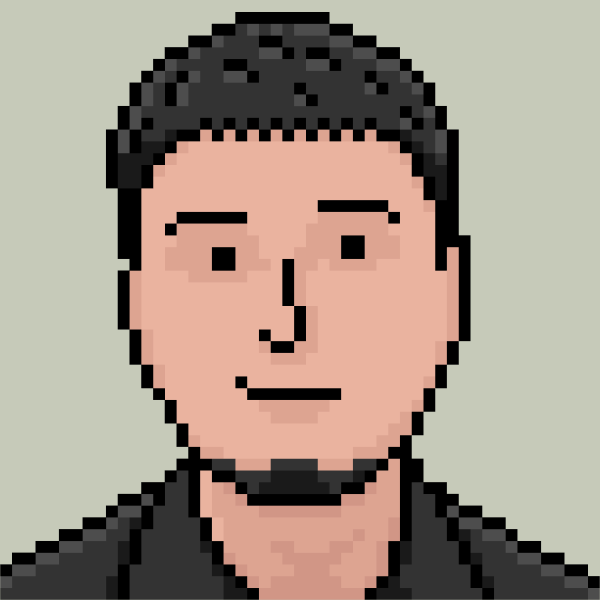 Pixelated headshot of Amir Kallushi