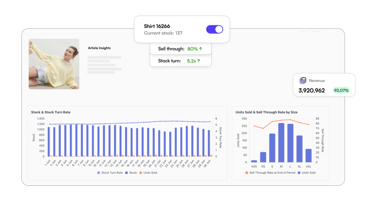 Data becomes usable — instantly and visually.