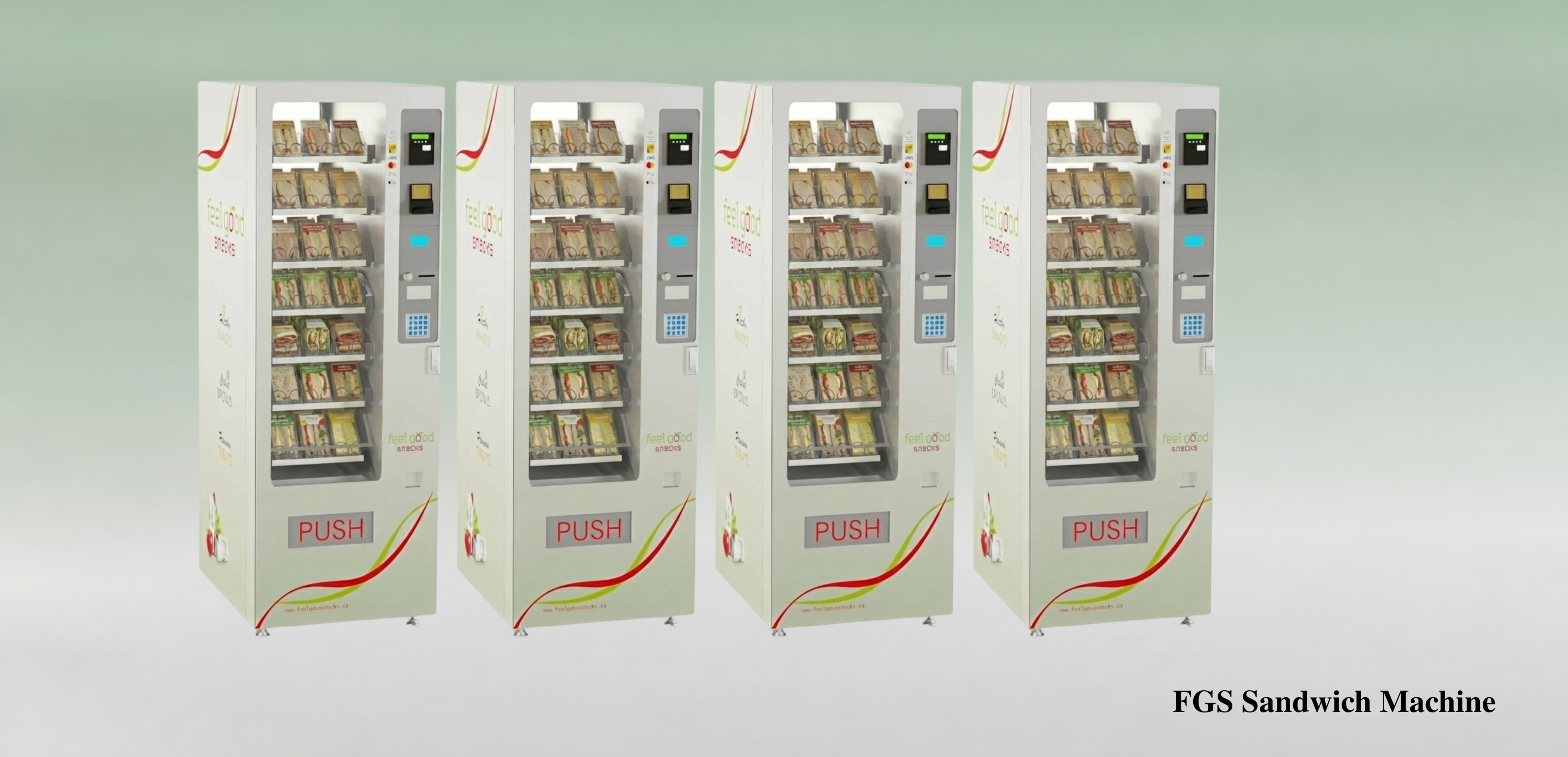 Sandwich Vending machine - Feel Good Snacks