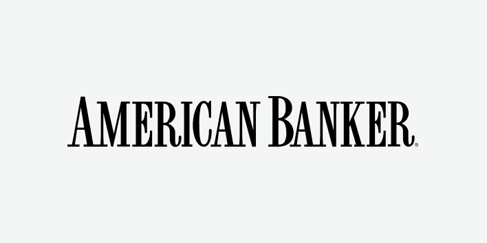 American Banker text logo in black serif font on a white background.
