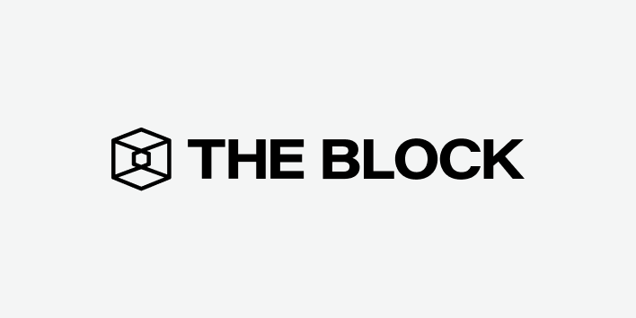 The Block logo with a hexagonal 3D cube icon to the left of the text.