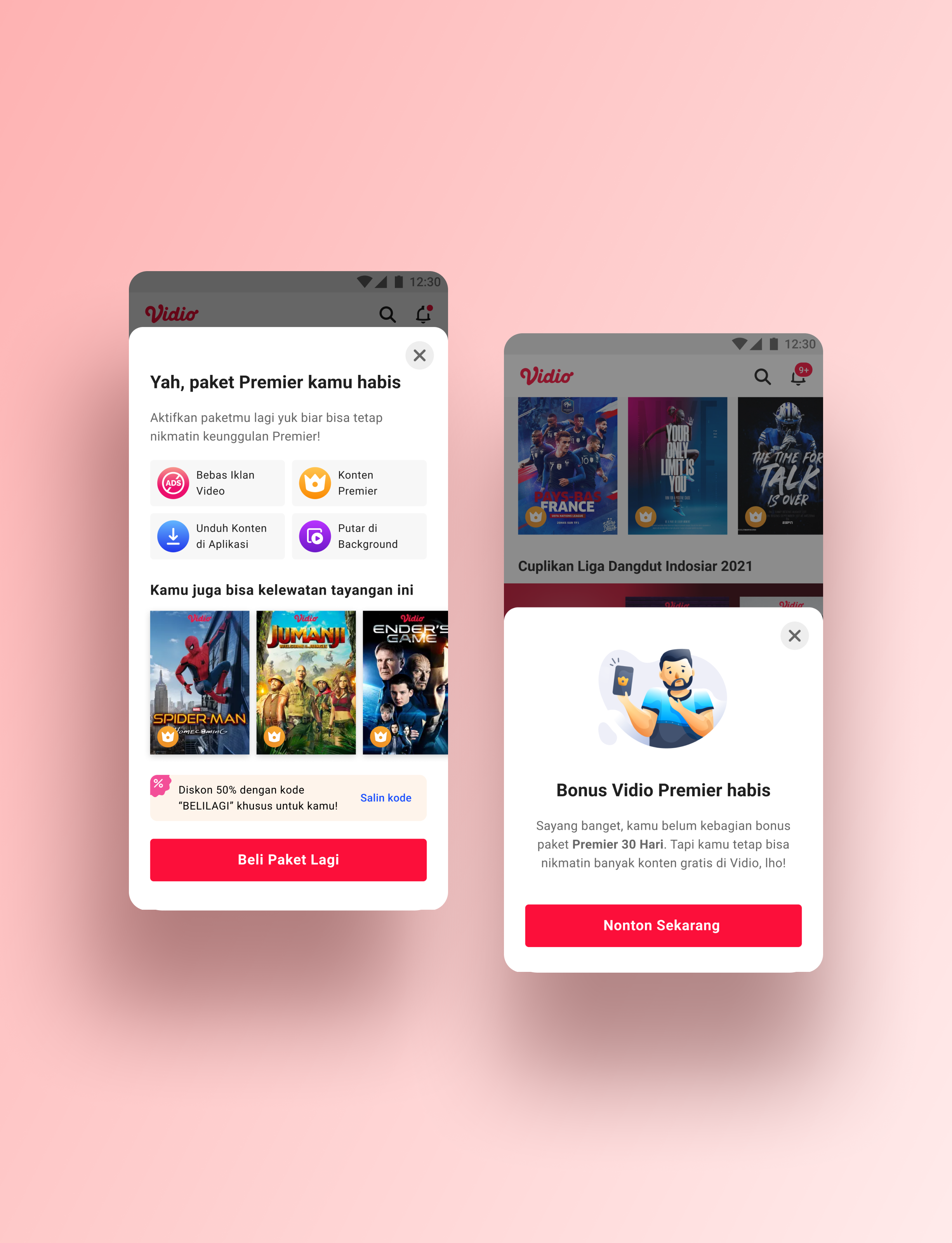 David Gozaly's Portfolio - Vidio Internship