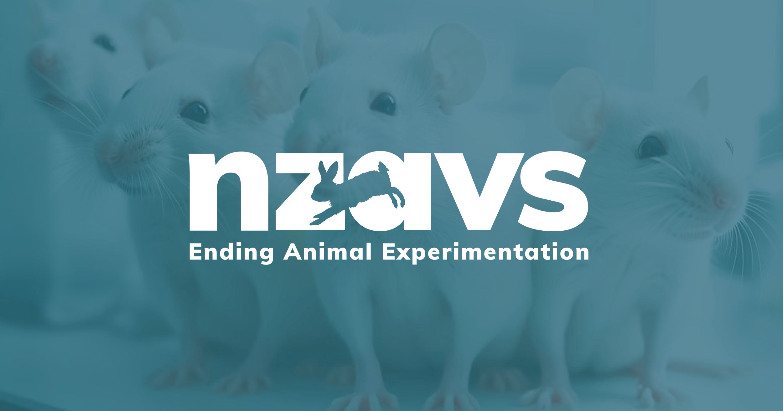 The New Zealand Anti-Vivisection Society Incorporated logo