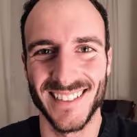 Lachender Mann