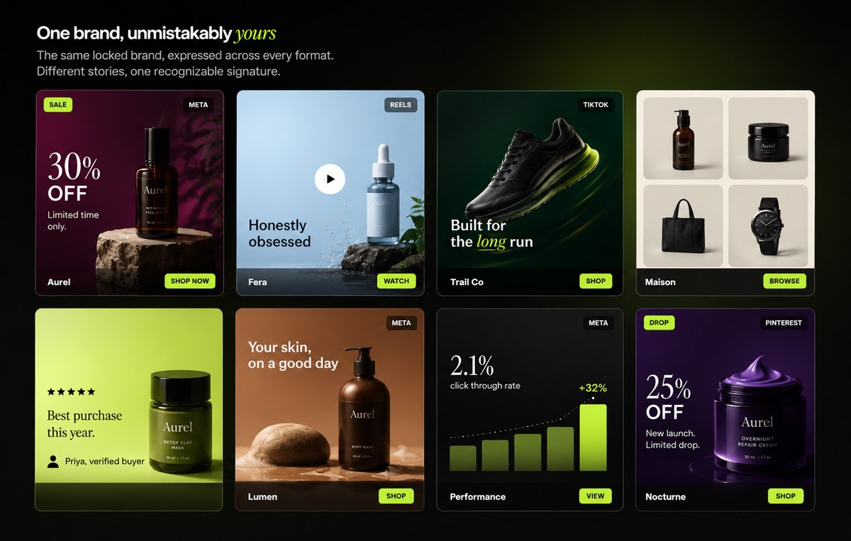 An AI answer engine choosing which brands to cite from what it crawls
