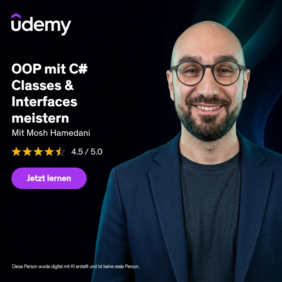 Courses · German, generated catalog ad 2 of 5