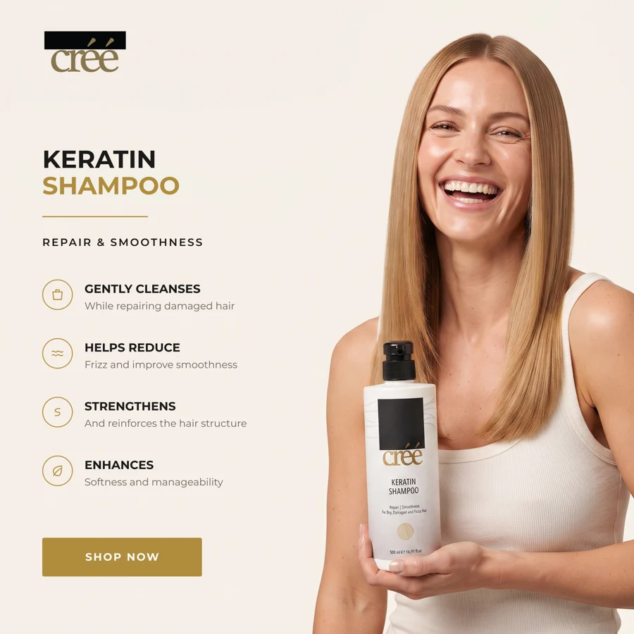 Beauty & haircare, generated catalog ad 3 of 5