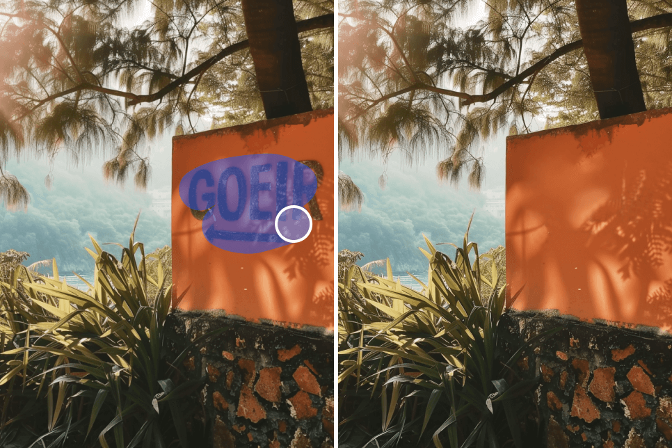 Upload your photo and let the AI text remover from image clean it automatically in seconds.