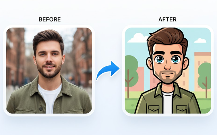 Generate stunning cartoon images and videos instantly. Switch between styles, themes, and tones effortlessly.