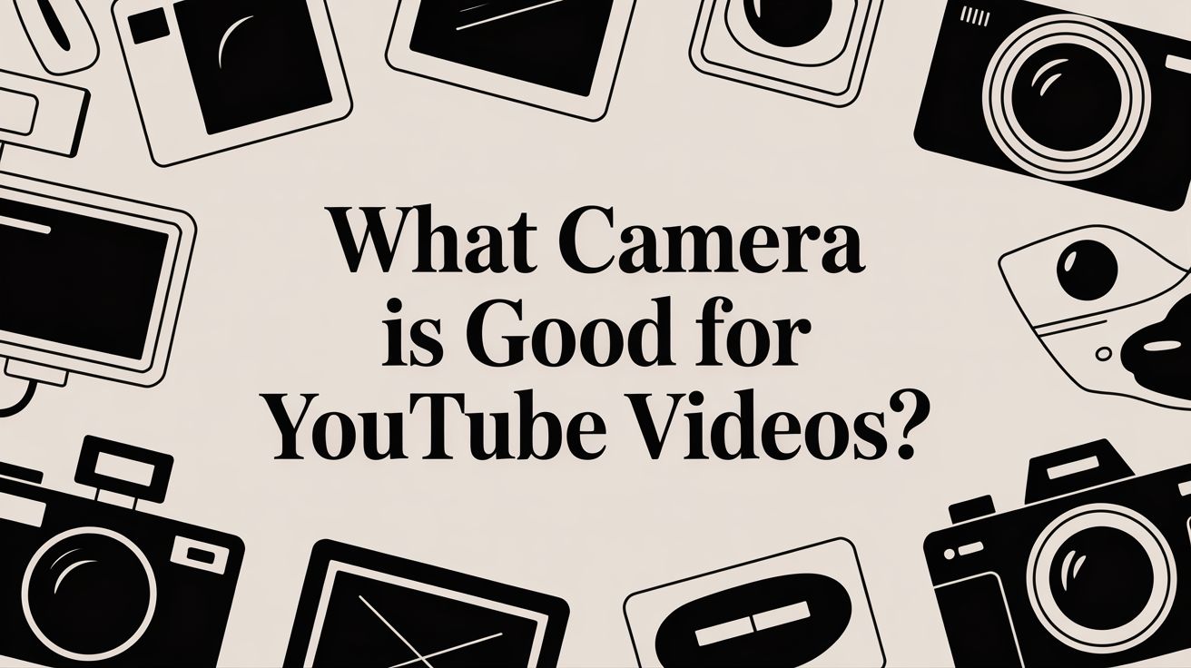 What Camera Is Good for YouTube Videos?