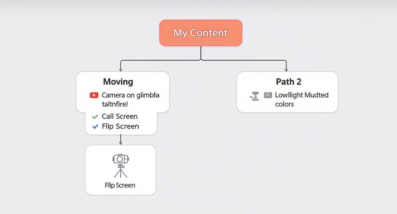 Infographic about what camera is good for youtube videos