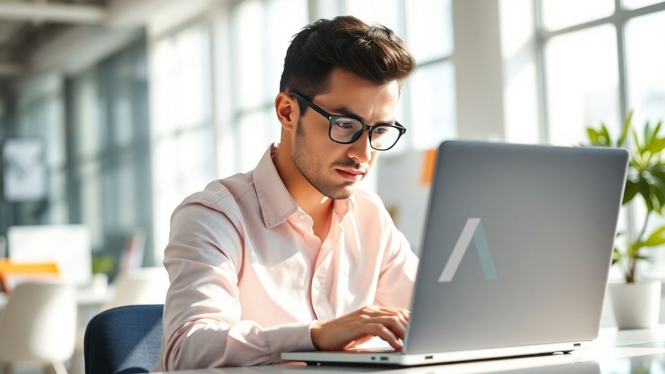 Google Ads specialist working on digital marketing strategy.