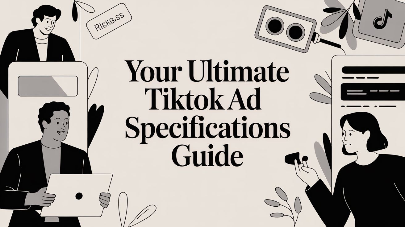 Your Ultimate TikTok Ad Specifications Guide