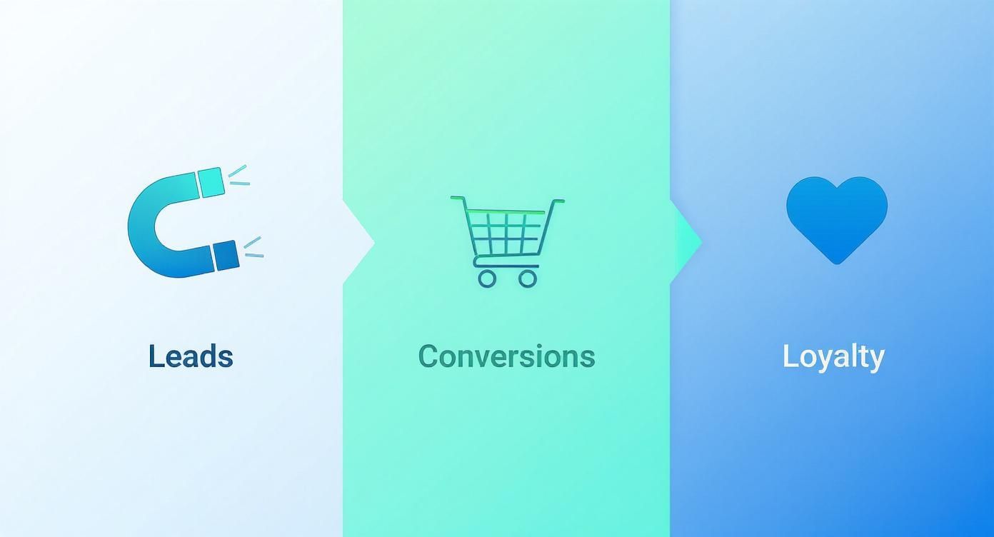 Infographic about marketing automation for small businesses