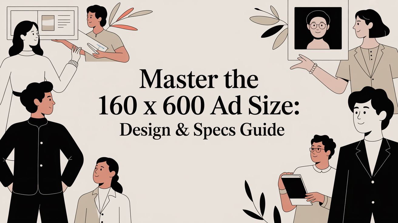 Master the 160 x 600 ad size: Design & Specs Guide
