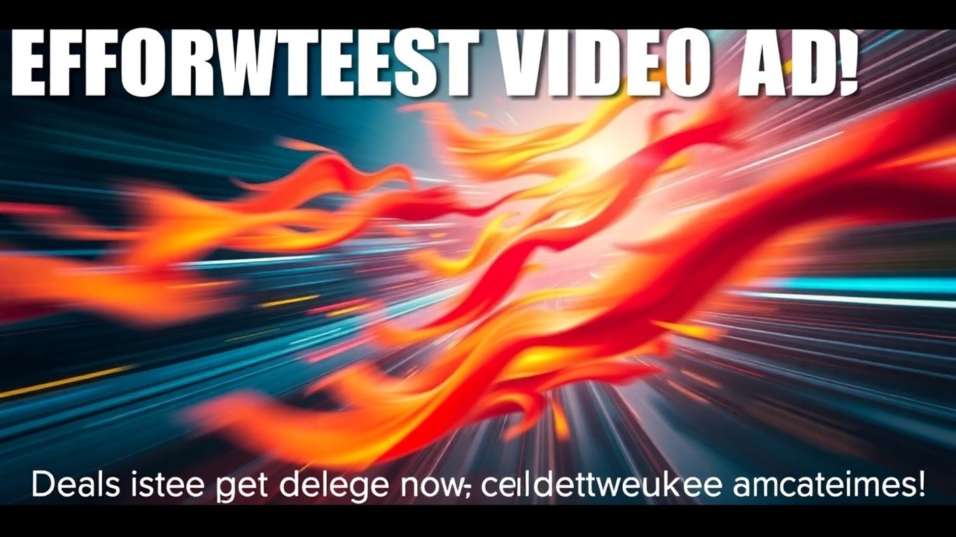 Video ad maker design professional ads quickly