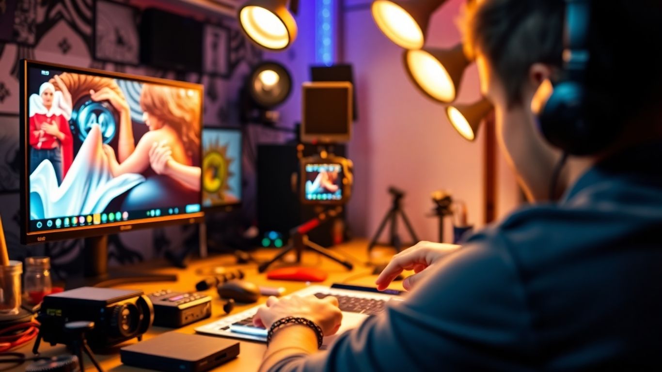 Video ad creation tools and audience engagement