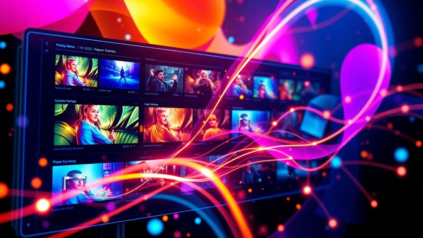 AI video ads generator interface