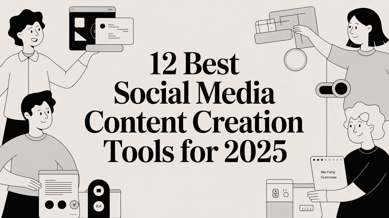 12 Best Social Media Content Creation Tools for 2025