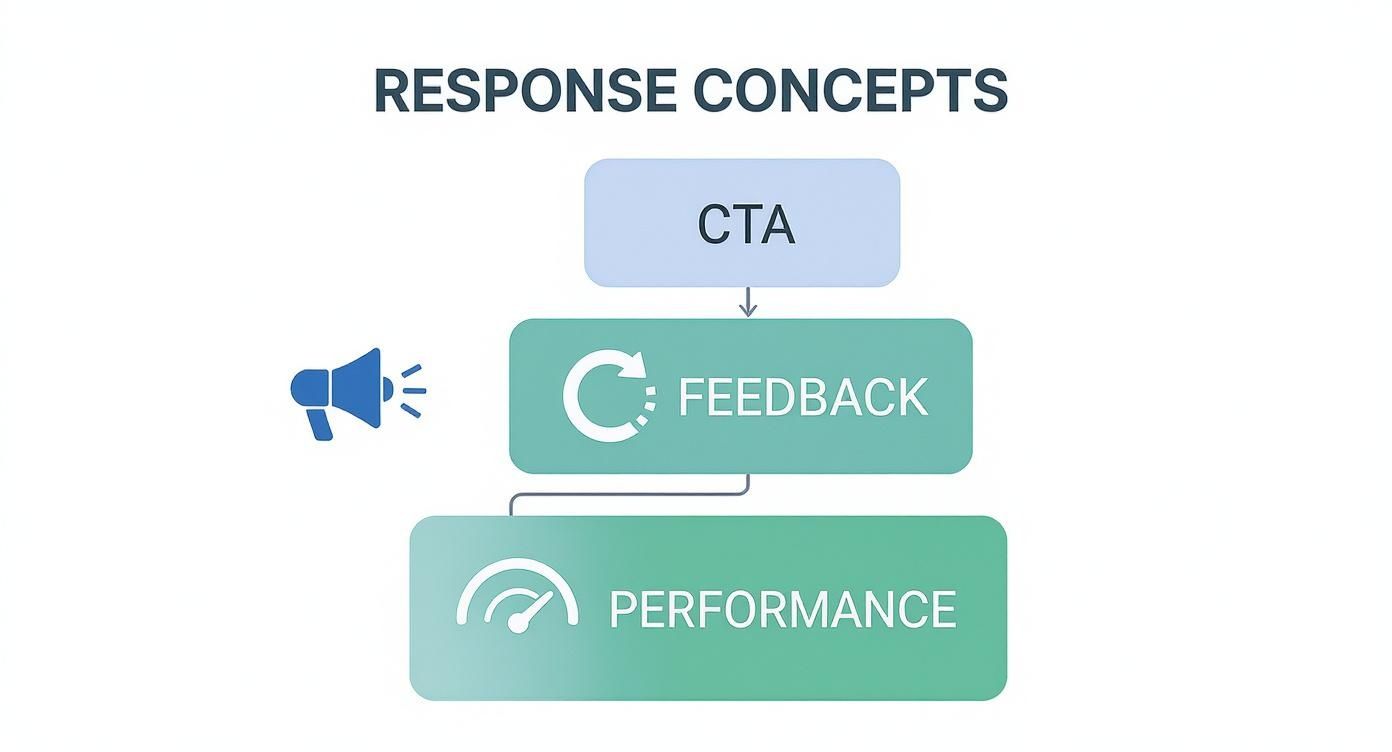 Infographic about what is direct response advertising