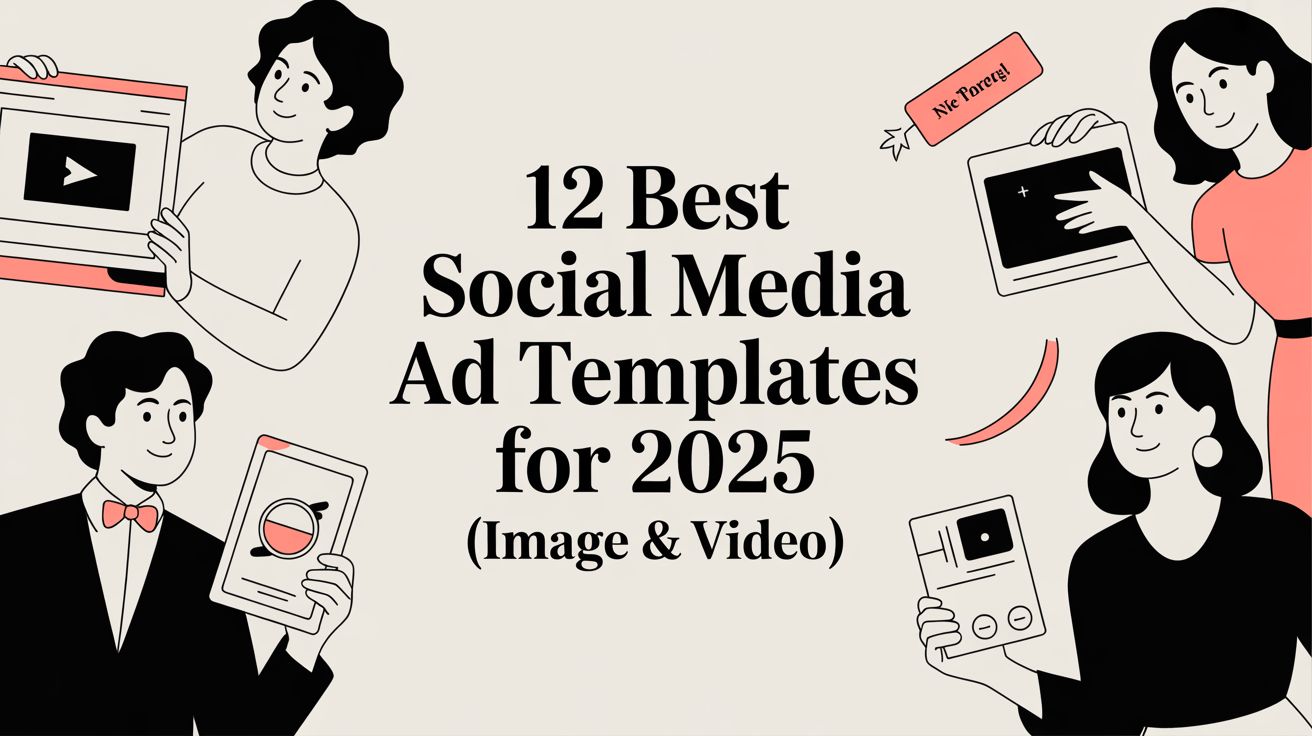12 Best Social Media Ad Templates for 2025 (Image & Video)