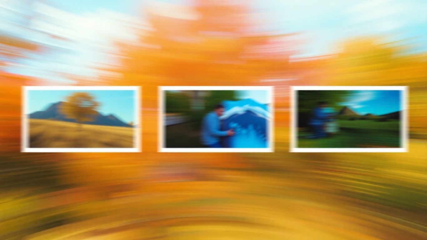 Image to video conversion visual