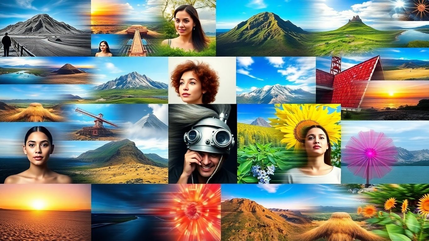 Photos transforming into video clips with AI.