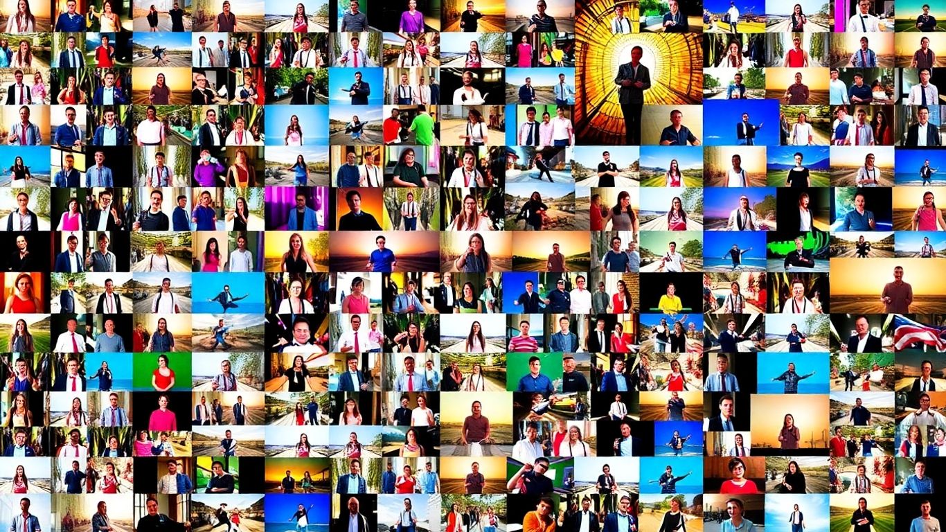 Photos transforming into video clips