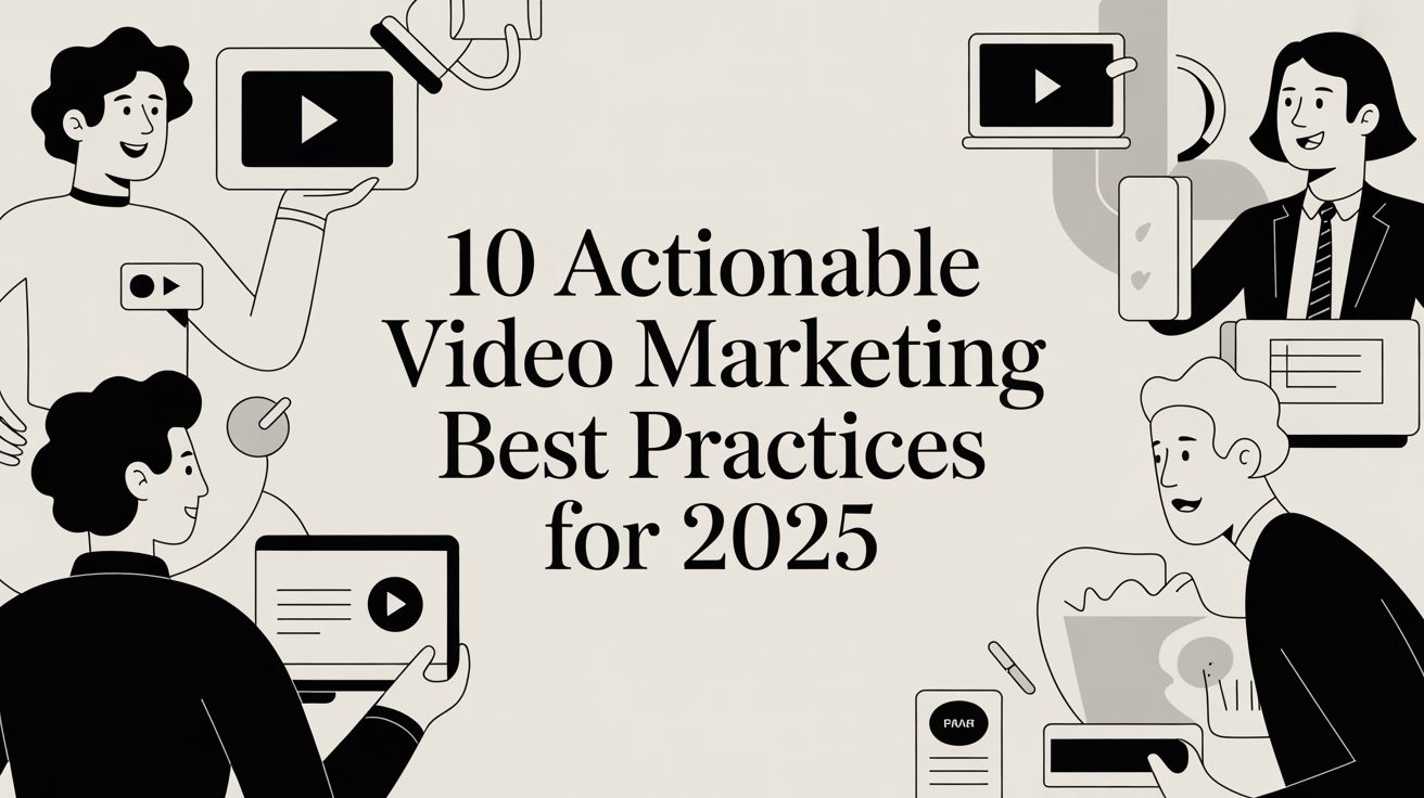 10 Actionable Video Marketing Best Practices for 2025