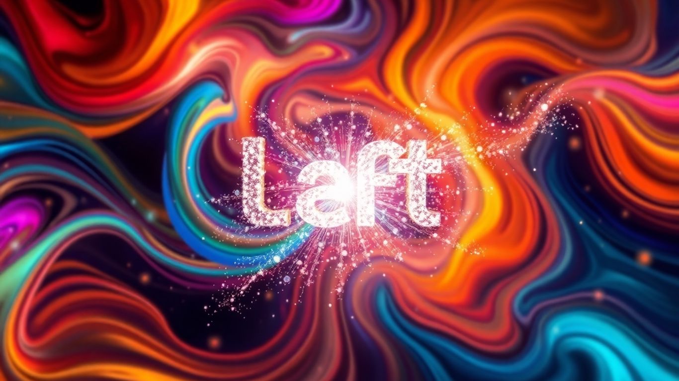 Abstract art representing text to video AI.