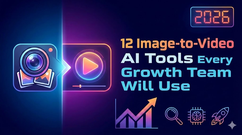 12 Image-to-Video AI Tools Every Growth Team Will Use in 2026