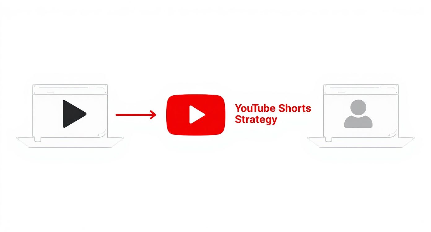Infographic about youtube shorts for business