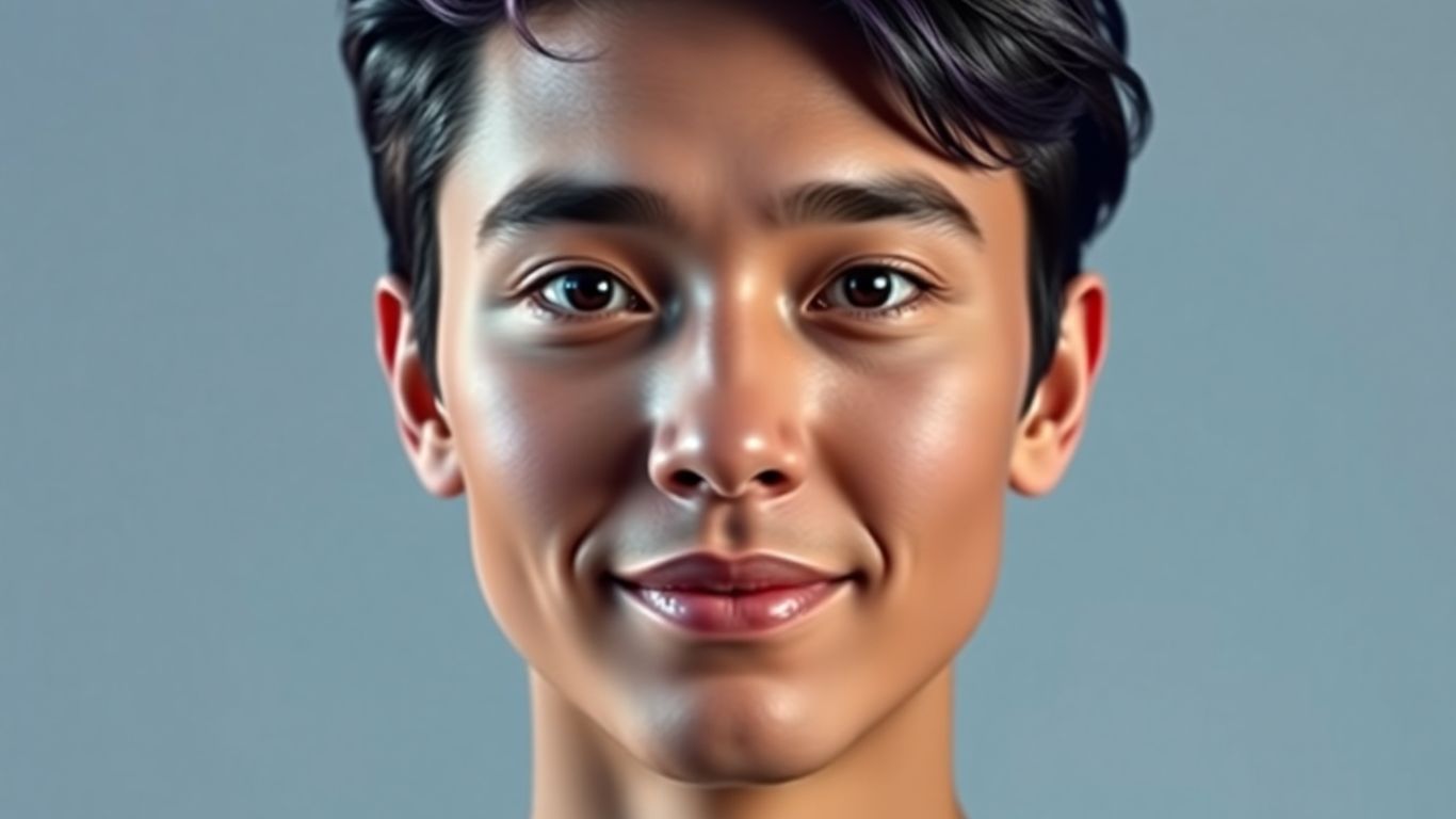 AI avatar generated from a person's face