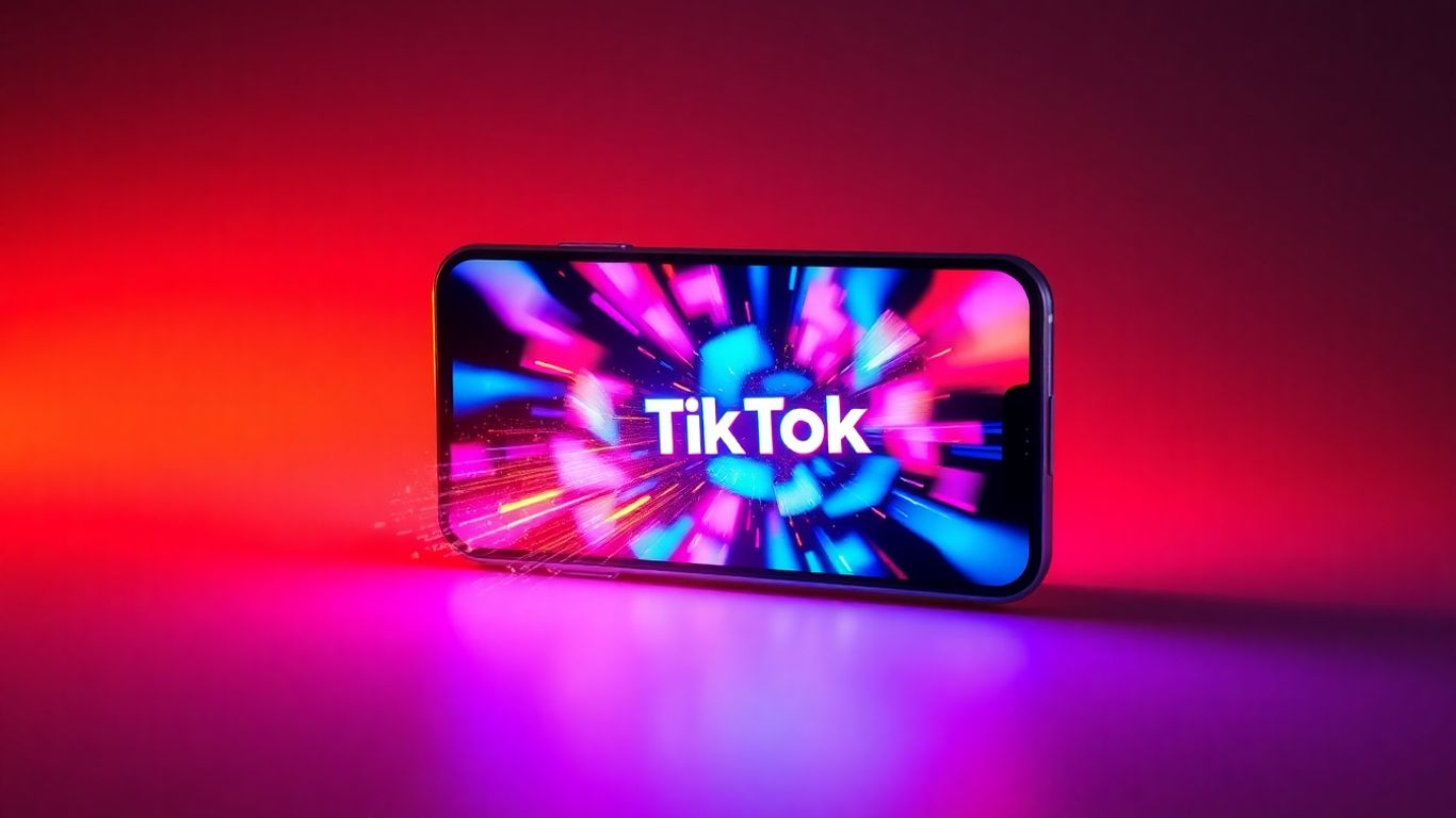 AI video generator on a smartphone screen