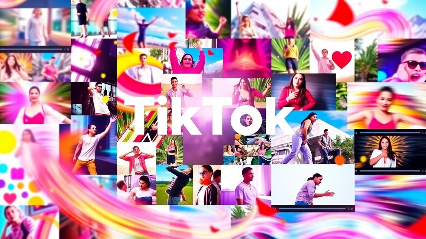 Canva video editor interface with creative video clips.