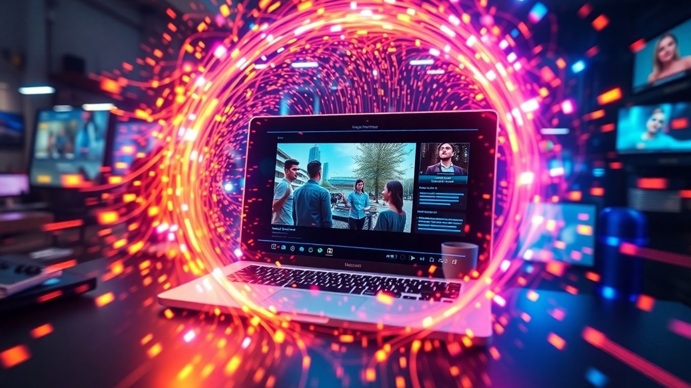 InVideo AI interface for viral TikTok video generation.