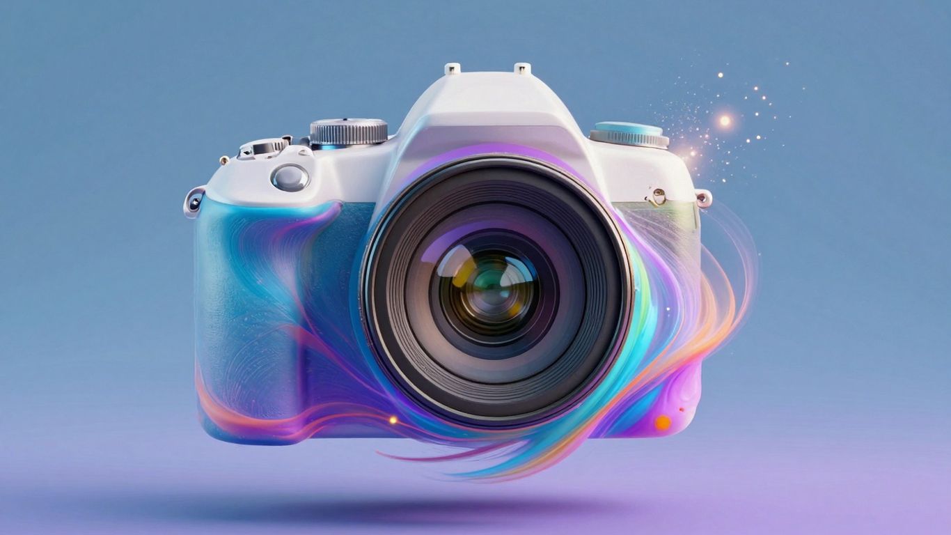 AI-generated Instagram post creation concept