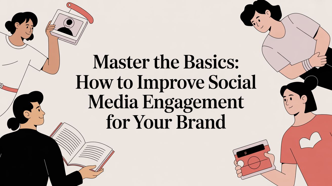 Master the basics: how to improve social media engagement for your brand