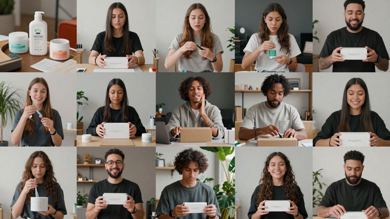 User-generated content examples on website and email.