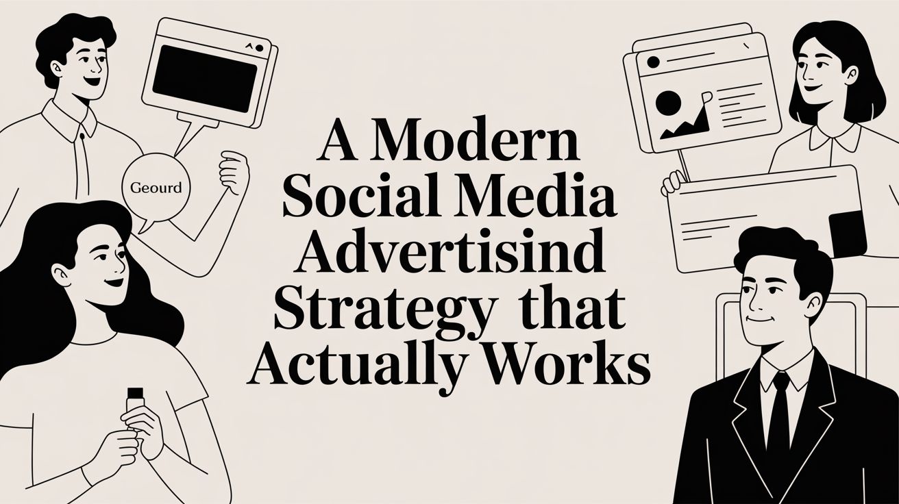 A Modern Social Media Advertising Strategy That Actually Works