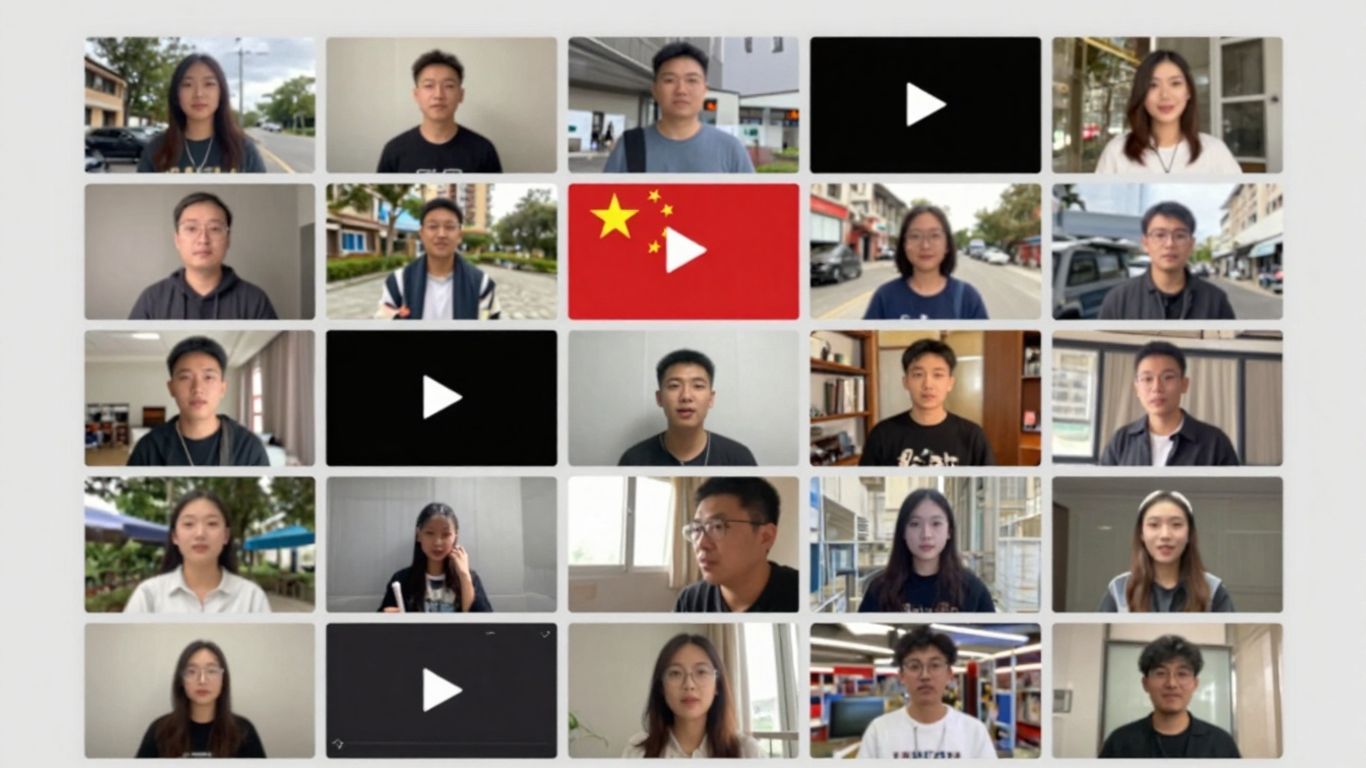 Automatic reel maker visual collage