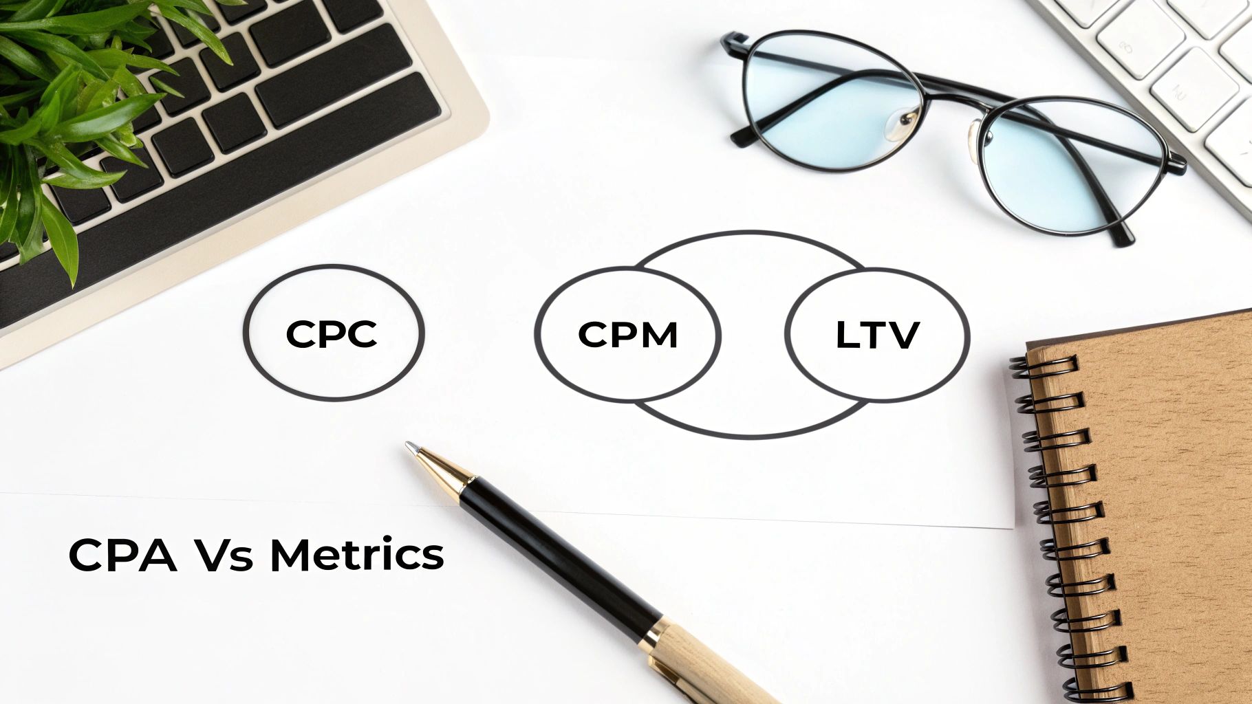 Visualization of CPA in relation to other metrics