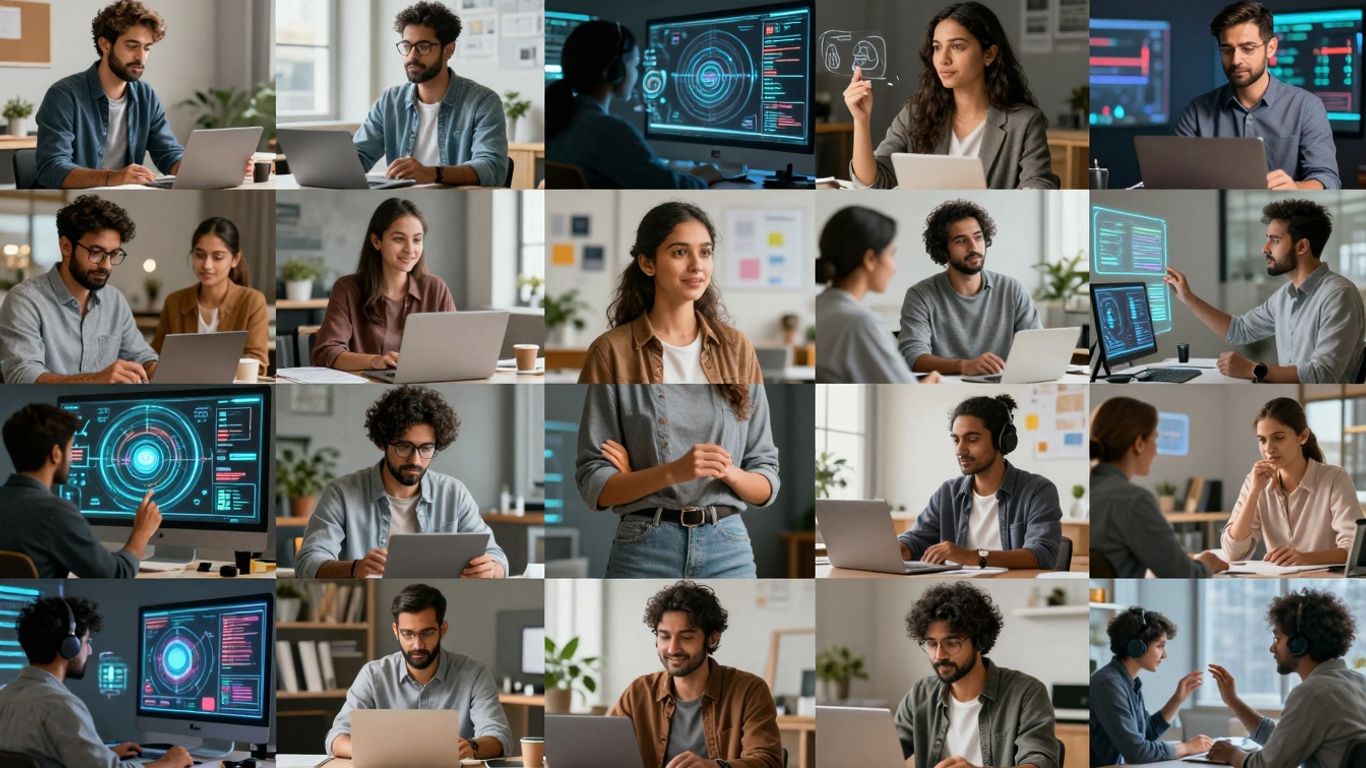 AI transforming scripts into engaging video content.
