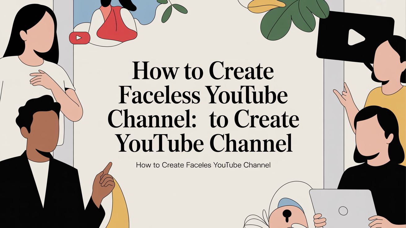 How to Create Faceless YouTube Channel: how to create faceless youtube channel