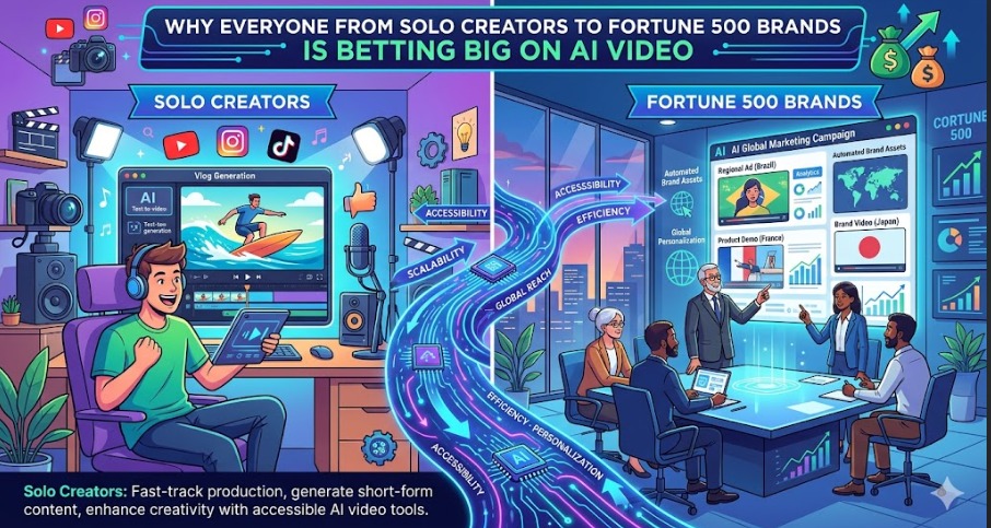 Why Everyone From Solo Creators to Fortune 500 Brands Is Betting Big on AI Video