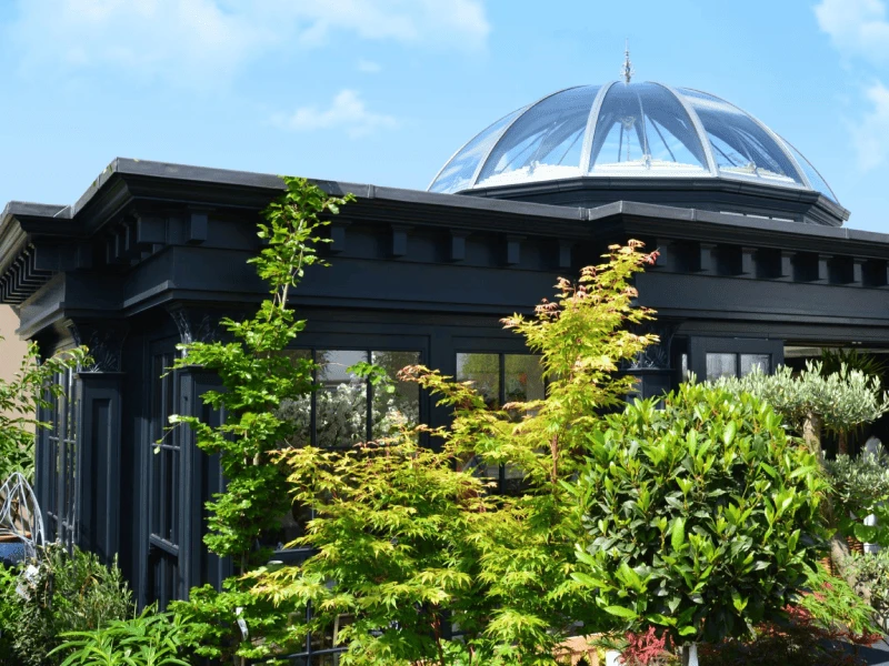 GRANTS CASE David Salisbury Domed Orangery in Chelsea