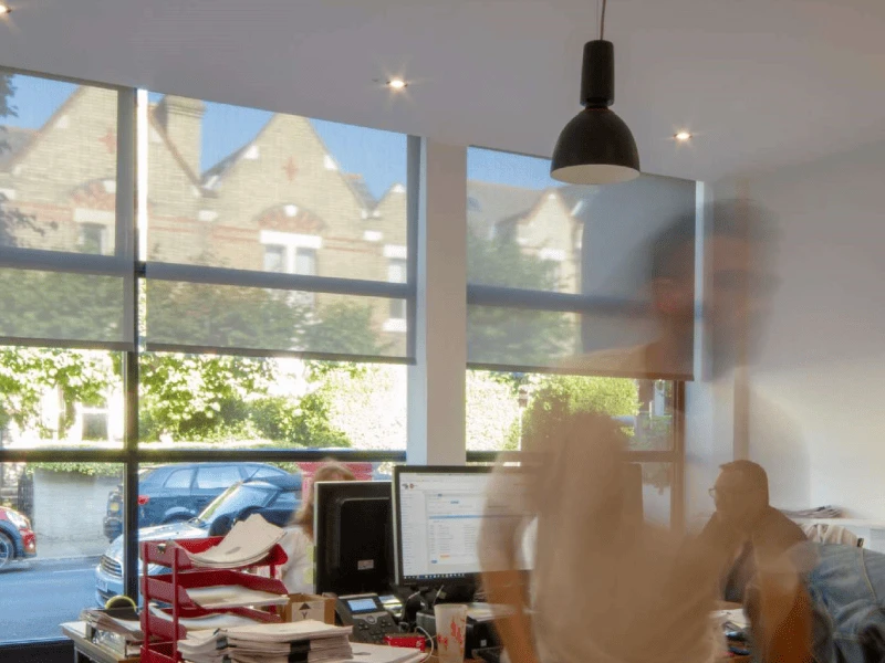 GRANTS CASE Concealed Office Blinds on Record